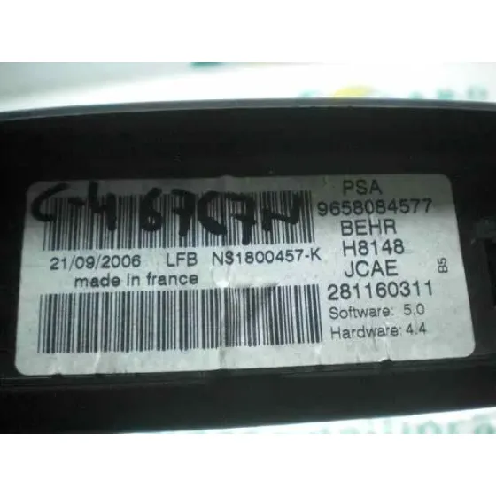 Mando Climatizador para Citroën C4 Berlina