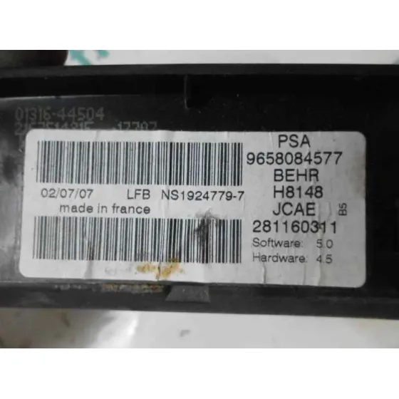 Mando Climatizador para Citroën C4 Berlina
