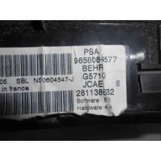 Mando Climatizador para Citroën C4 Berlina