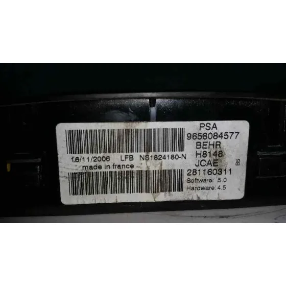 Mando Climatizador para Citroën C4 Berlina