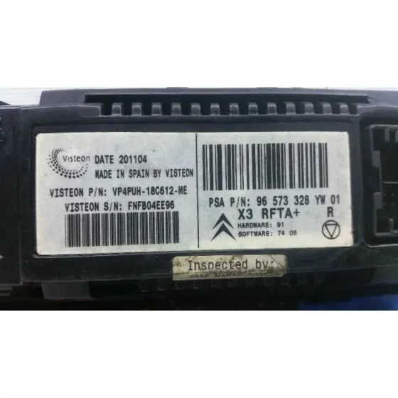 Mando Climatizador para Citroën C5 Berlina