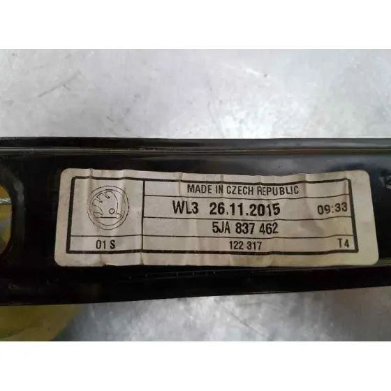 Elevalunas Delantero Derecho para Seat Toledo (Kg3)