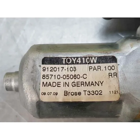 Elevalunas Trasero Derecho para Toyota Avensis (T27)