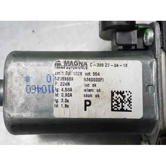 Elevalunas Delantero Derecho para Fiat Nuova 500 (150)