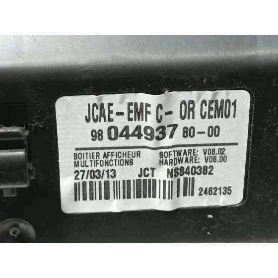 Pantalla Multifuncion para Citroën C4 Lim.