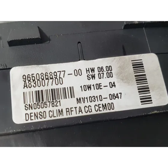 Mando Climatizador para Citroën C4 Picasso