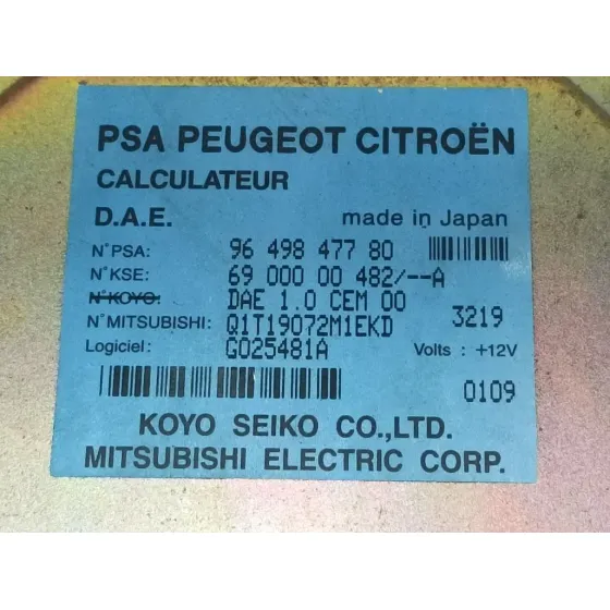 Modulo Electronico para Citroën C3