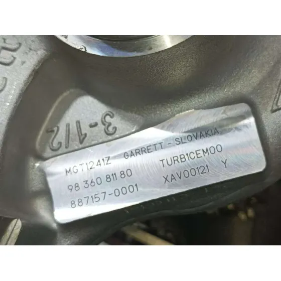 Turbocompresor para Citroën C3