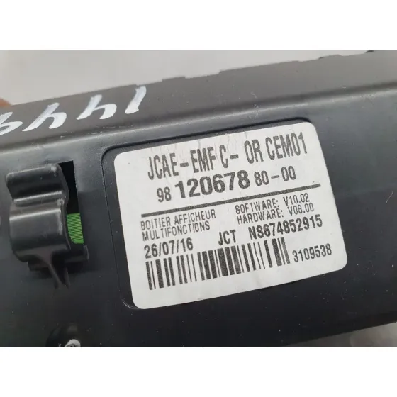 Pantalla Multifuncion para Citroën C-Elysee