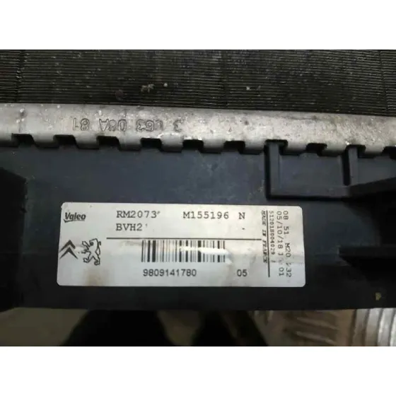 Radiador Agua para Citroën Berlingo Furgon