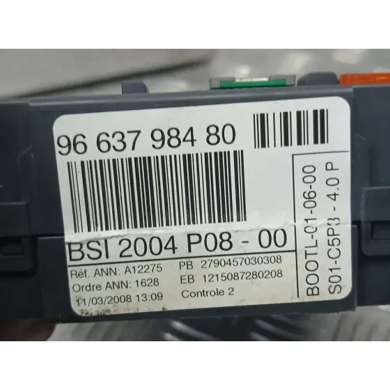 Caja Reles / Fusibles para Citroën C4 Coupe