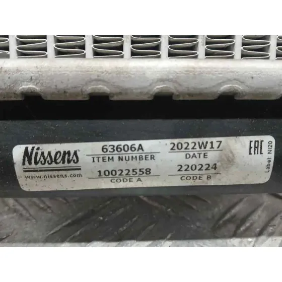 Radiador Agua para Citroën Ds4