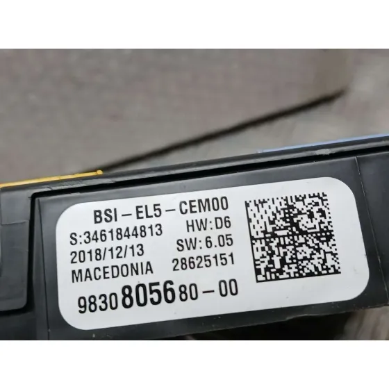 Caja Reles / Fusibles para Citroën C4 Cactus