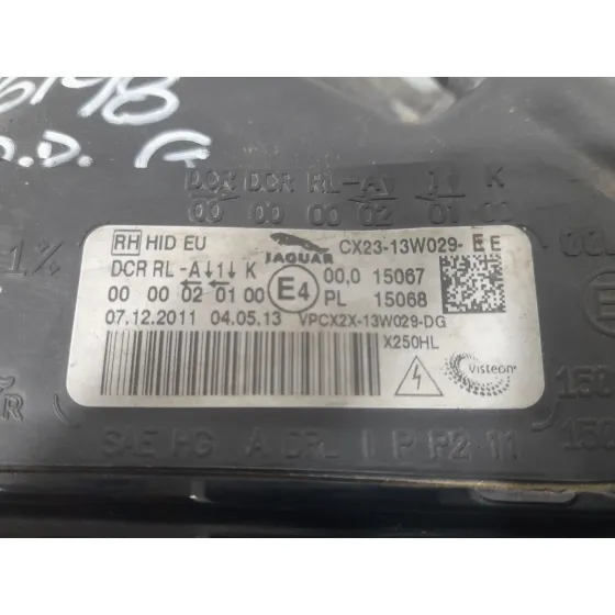 Faro Derecho para Jaguar Xf