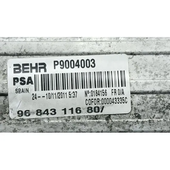 Intercooler para Citroën C3 Ii (Sc_)