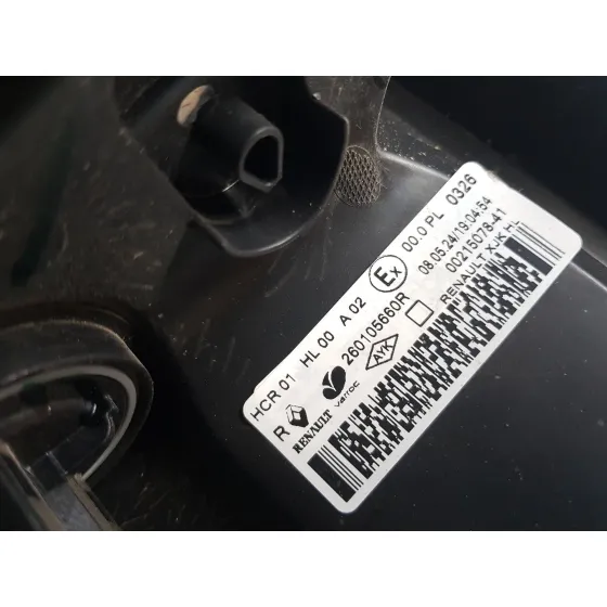 Faro Derecho para Renault Express