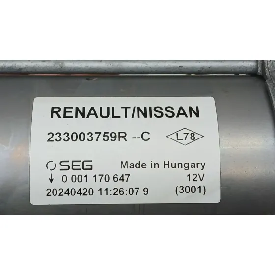 Motor Arranque para Renault Express