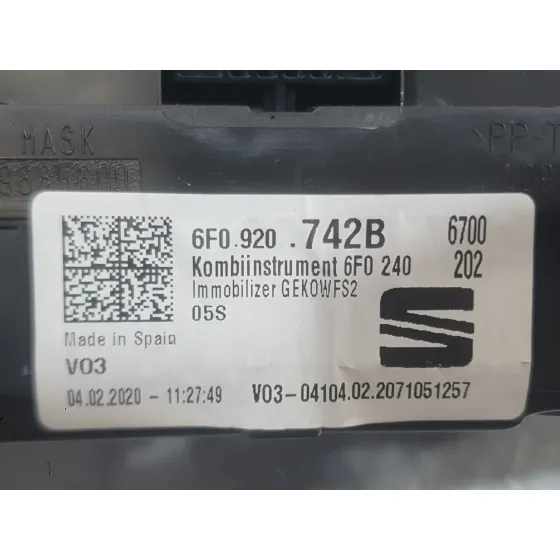 Cuadro Instrumentos para Seat Ibiza (Kj1)