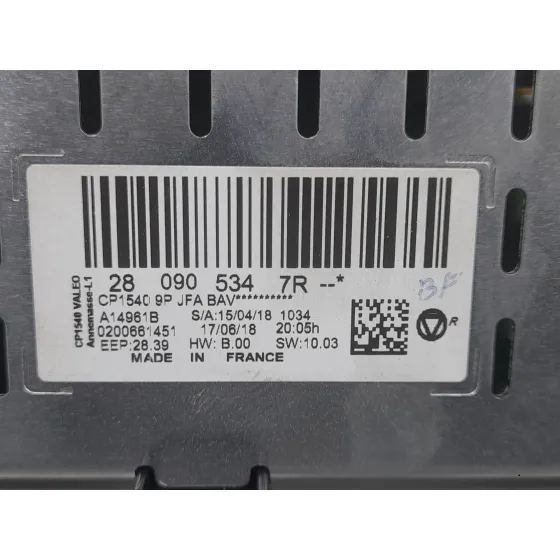 Pantalla Multifuncion para Renault Grand Scenic Iv (R9_)