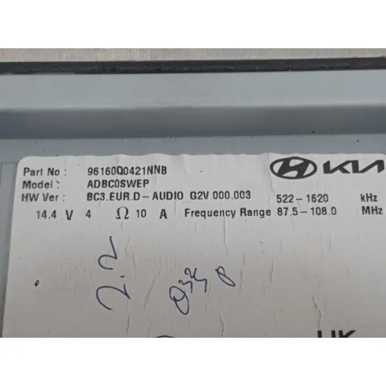 Sistema Navegacion Gps para Hyundai I20 Iii (Bc3, Bi3)