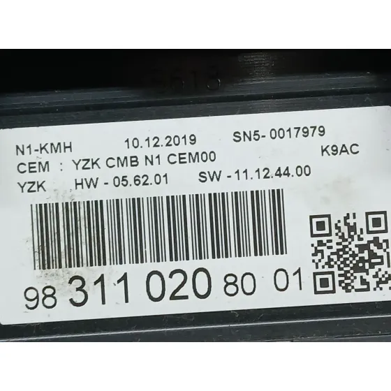 Cuadro Instrumentos para Citroën Berlingo Furgoneta/Monovolumen (K9)