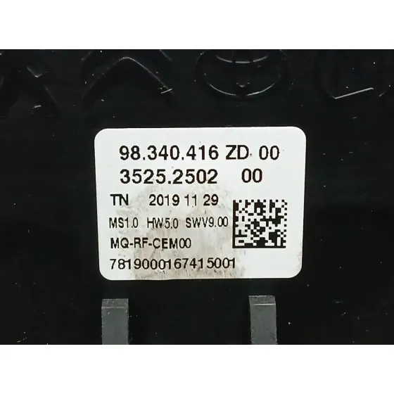 Mando Calefaccion / Aire Acondicionado para Citroën Berlingo Furgoneta/Monovolumen (K9)