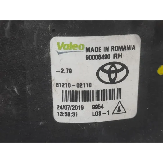 Faro Antiniebla Derecho para Toyota Yaris (_P13_)