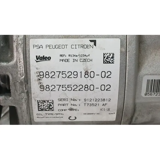 Compresor Aire Acondicionado para Citroën C5 Aircross (Ac_, Aj_, Ar_, A4_)