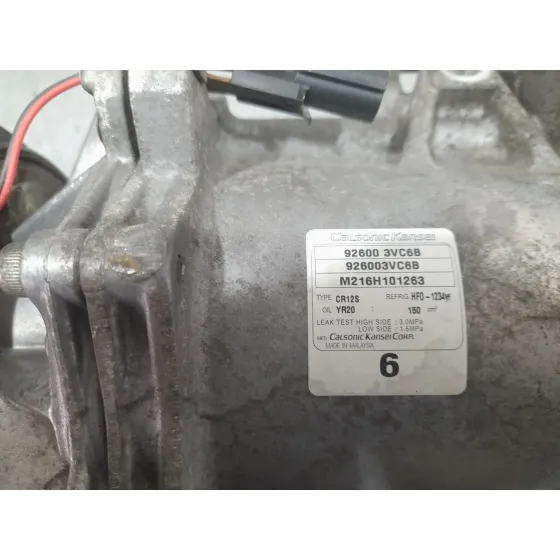 Compresor Aire Acondicionado para Nissan Pulsar Hatchback (C13)