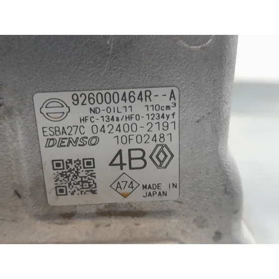 Compresor Aire Acondicionado para Renault Kangoo Iii Furgoneta/Monovolumen