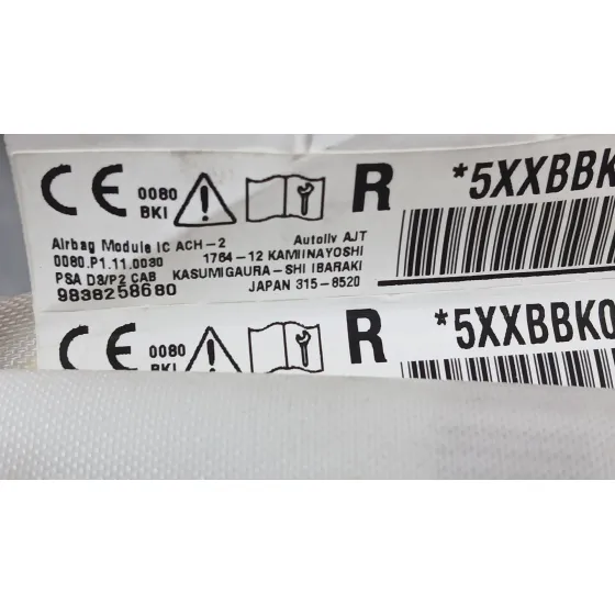 Airbag Cortina Delantero Derecho para Peugeot 2008 Ii (Ud_, Us_, Uy_, Uj_, Ur_, Uc_)