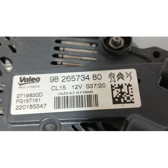 Alternador para Peugeot 2008 Ii (Ud_, Us_, Uy_, Uj_, Ur_, Uc_)