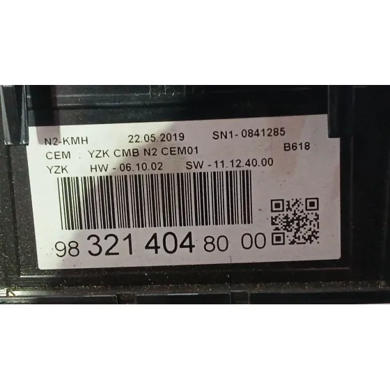Cuadro Instrumentos para Citroën C3 Iii (Sx)
