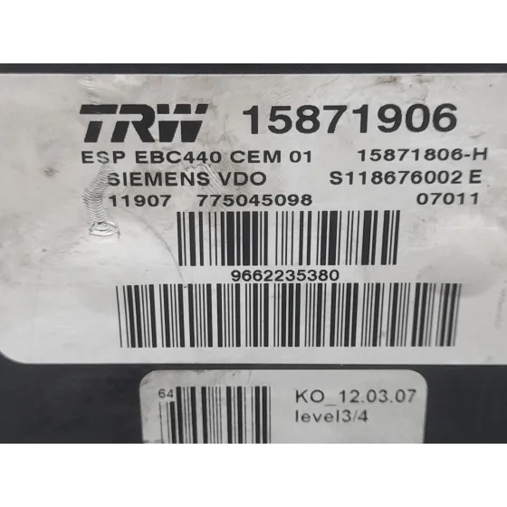 Abs para Citroën C6 (Td_)