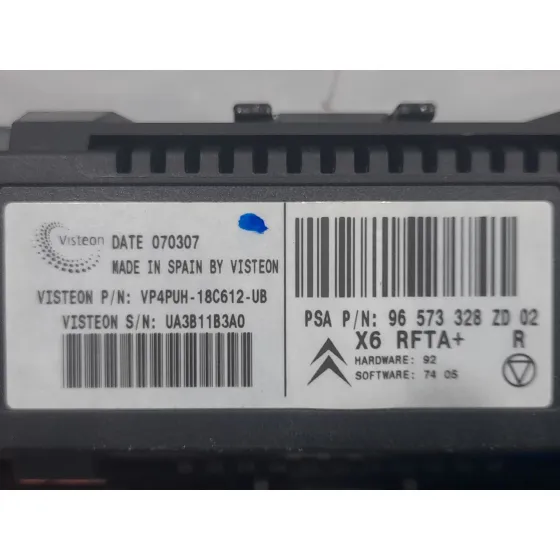 Mando Climatizador para Citroën C6 (Td_)