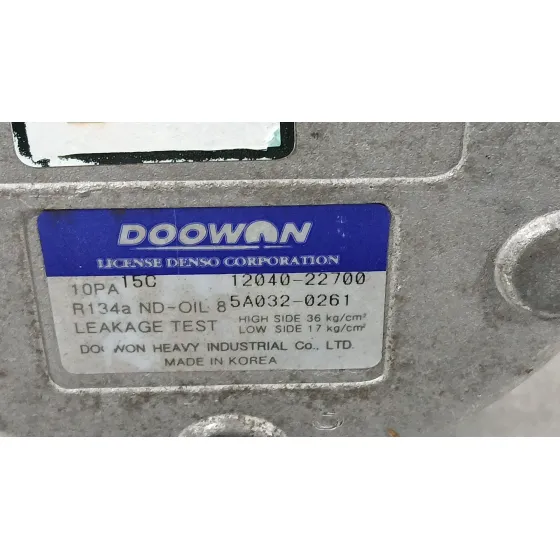 Compresor Aire Acondicionado para Kia Cerato I Sedan (Ld)