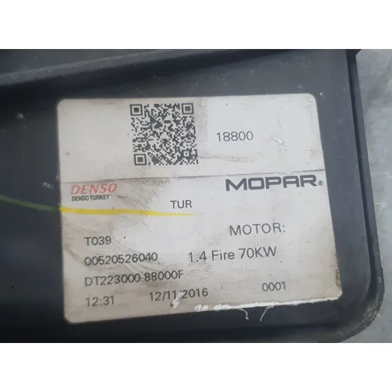 Electroventilador para Fiat Tipo Hatchback (356_, 357_)