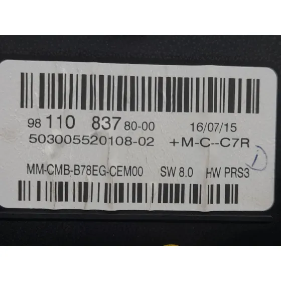 Cuadro Instrumentos para Citroën C4 Picasso Ii