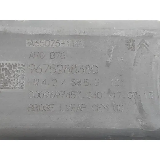 Elevalunas Trasero Izquierdo para Citroën C4 Picasso Ii