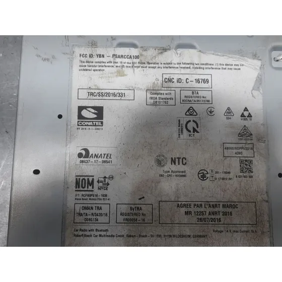 Sistema Audio / Radio para Opel Corsa F (P2Jo)