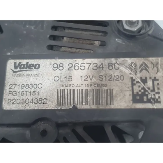 Alternador para Citroën C5 Aircross (Ac_, Aj_, Ar_, A4_)