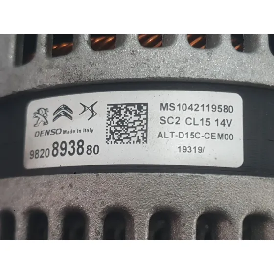 Alternador para Citroën C5 Aircross (Ac_, Aj_, Ar_, A4_)