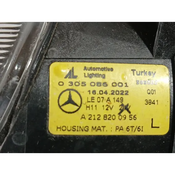 Faro Antiniebla Izquierdo para Mercedes-Benz Vito Tourer (W447)