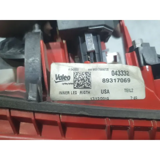 Piloto Trasero Derecho Interior para Audi A6 C6 Avant (4F5)