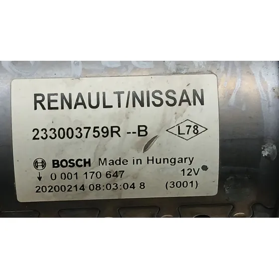 Motor Arranque para Renault Captur Ii (Hf_)