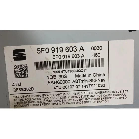 Pantalla Multifuncion para Seat Leon St (5F8)