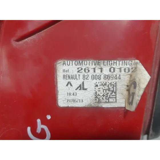 Piloto Trasero Izquierdo Interior para Renault Clio Iii (Br0/1, Cr0/1)