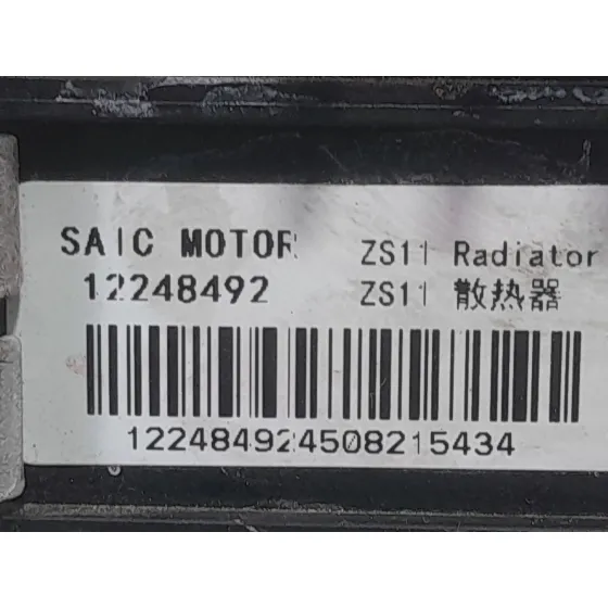 Radiador Agua para Mg Zs Suv (Azs1)
