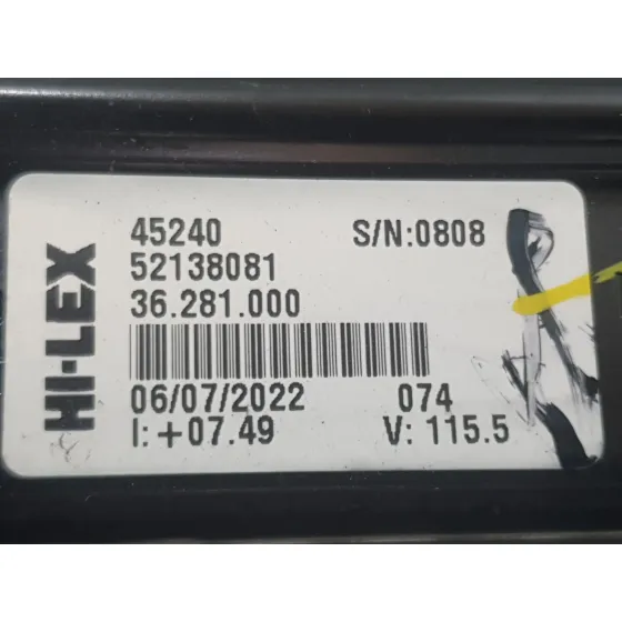 Elevalunas Delantero Derecho para Fiat 500E (332_)