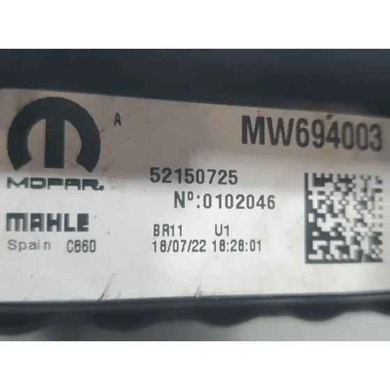 Radiador Agua para Fiat 500E (332_)